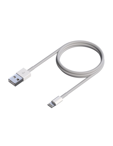 Cable Lightning A USB 2.0, Lightning/M-USB A/M, Blanco, 0.5 m
