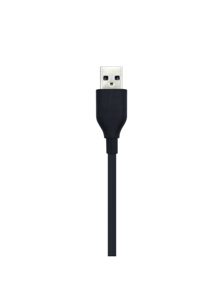 Hub USB 2.0, Tipo A/M - 4 x Tipo A/H, Negro, 30 cm