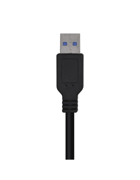 Cable USB 3.0, Tipo A/M-A/M, Negro, 2.0m