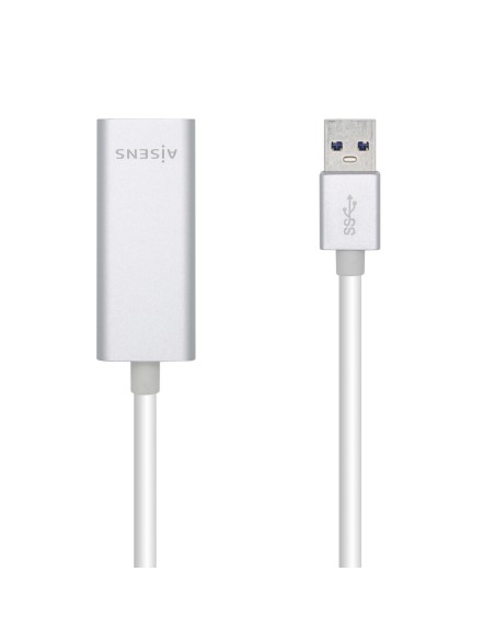 Conversor USB 3.0 A Ethernet Gigabit 10/100/1000 Mbps, 15 cm