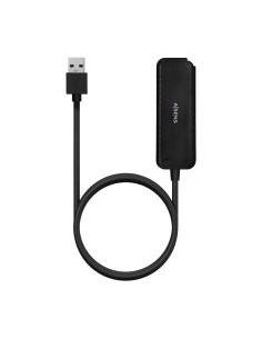 Hub USB 3.0, Tipo A/M-4x Tipo A/H, Negro, 60cm 2