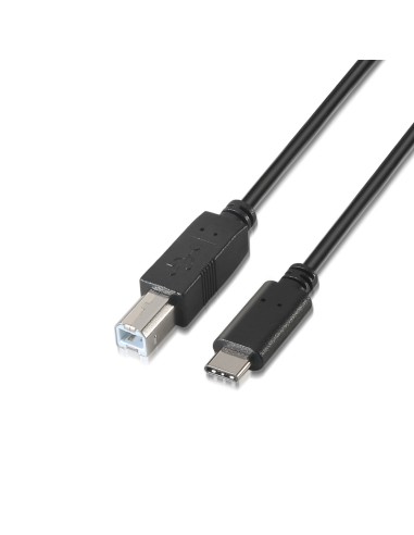 A107-0053 cable USB 1 m USB 2.0 USB C USB B Negro