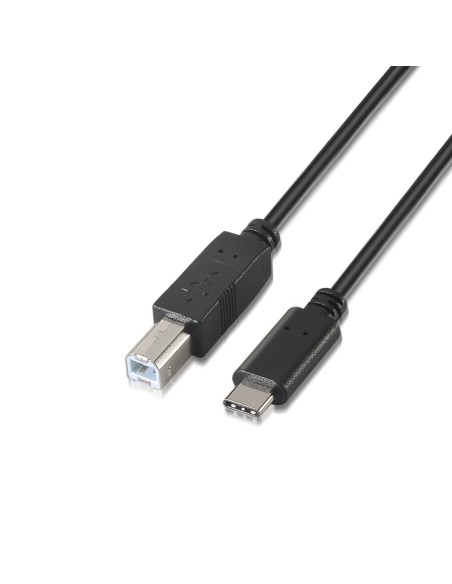 A107-0053 cable USB 1 m USB 2.0 USB C USB B Negro