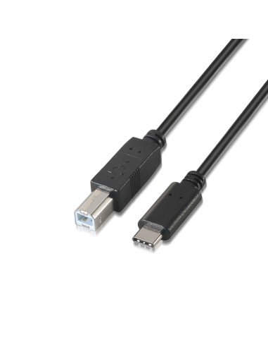 A107-0054 cable USB 2 m USB 2.0 USB C USB B Negro