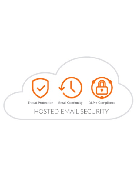 Hosted Email Security Essentials 1 licencia(s) Licencia 1 año(s)