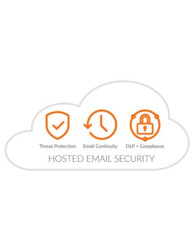 Hosted Email Security Essentials 1 licencia(s) Licencia 3 año(s)