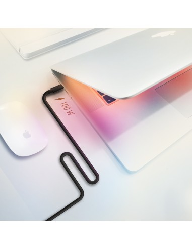 Cable USB 3.2 Gen2x2 20Gbps 8k@30Hz 5A 100W E-Marker, Tipo USB-C/M-USB-C/M, Negro, 2.0m