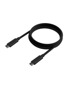 Cable USB 3.2 Gen2 10Gbps 4k@60Hz 5A 100W E-Marker, Tipo USB-C/M-USB-C/M, Negro, 3.0m 2