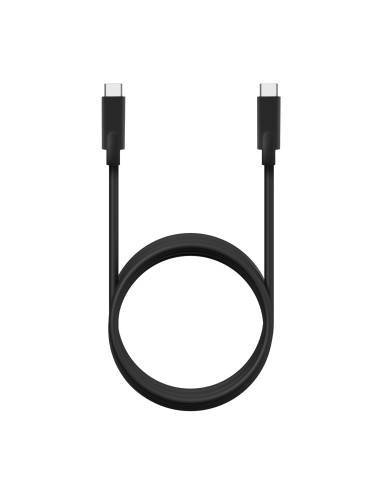Cable USB 3.2 Gen1 5Gbps 4k@60Hz 3A 60W E-Marker, Tipo USB-C/M-USB-C/M, Negro, 4.0m