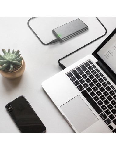 Cable USB 3.2 Gen1 5Gbps 4k@60Hz 3A 60W E-Marker, Tipo USB-C/M-USB-C/M, Negro, 4.0m