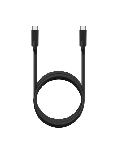 Cable USB 3.2 Gen1 5Gbps 4k@60Hz 3A 60W E-Marker, Tipo USB-C/M-USB-C/M, Negro, 5.0m