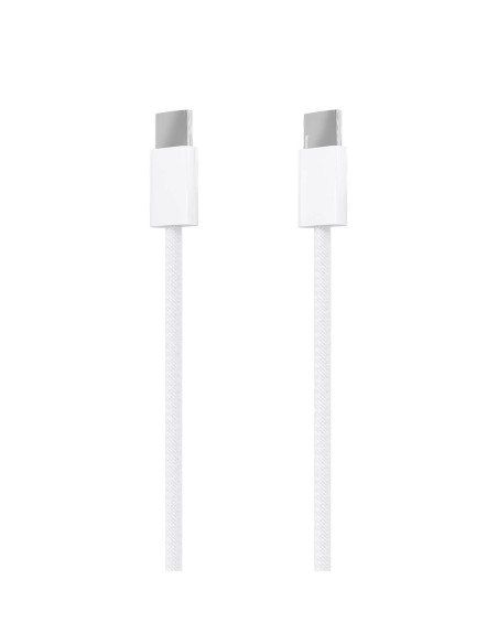 Cable USB 2.0 3A 60W Apple, tipo USB-C/M-USB-C/M, Blanco, 1.0m