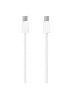 Cable USB 2.0 3A 60W Apple, tipo USB-C/M-USB-C/M, Blanco, 2.0m