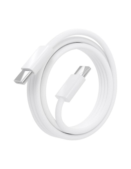 Cable USB 2.0 3A 60W Apple, tipo USB-C/M-USB-C/M, Blanco, 2.0m