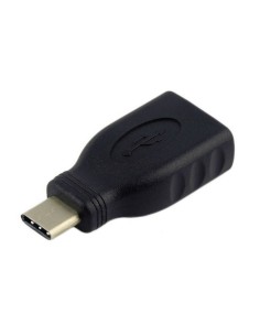 A108-0323 cambiador de género para cable USB-C USB-A Negro
