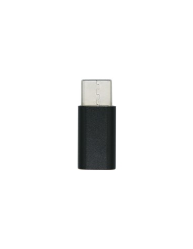 Mini Adaptador USB-? USB 2.0, Tipo Micro-B/H-USB-?/M, Negro
