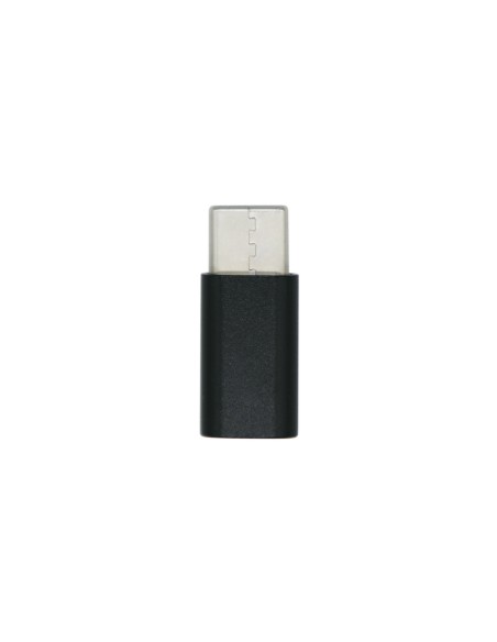 Mini Adaptador USB-? USB 2.0, Tipo Micro-B/H-USB-?/M, Negro