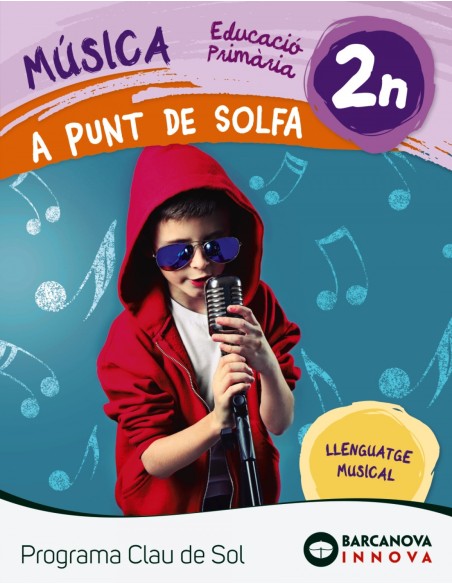 QUADERN A PUNT DE SOLFA 2N PRIMARIA CLAU DE SOL
