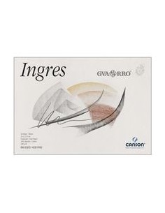 Bloc dibujo papel ingres a4 20h 108g encolado