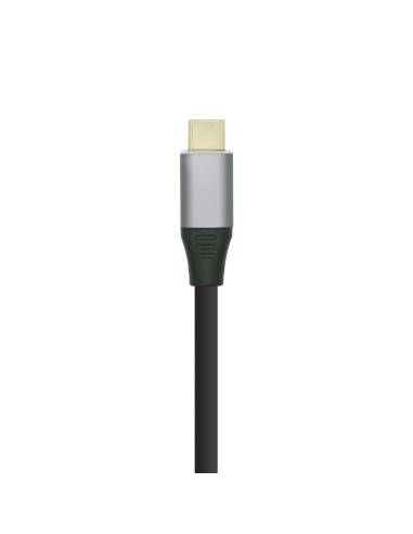 Cable conversor USB-C a Displayport 4K@60HZ, USB-C/M-DP/M, Negro, 0.8m