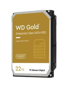 Gold 3.5" 22 TB Serial ATA III