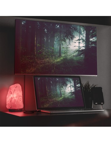 Cable Conversor Aluminio USB-C A HDMI 2.1 8k@60Hz, USB-C/M-HDMI/M, Negro, 1.0m