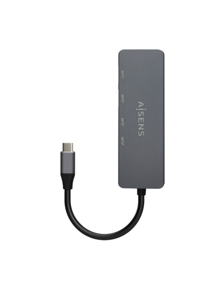 Hub USB3.2 Gen1 5G USB-C, USB-C/M-2xUSB-C/H-2xUSB-A/H, Gris, 15cm
