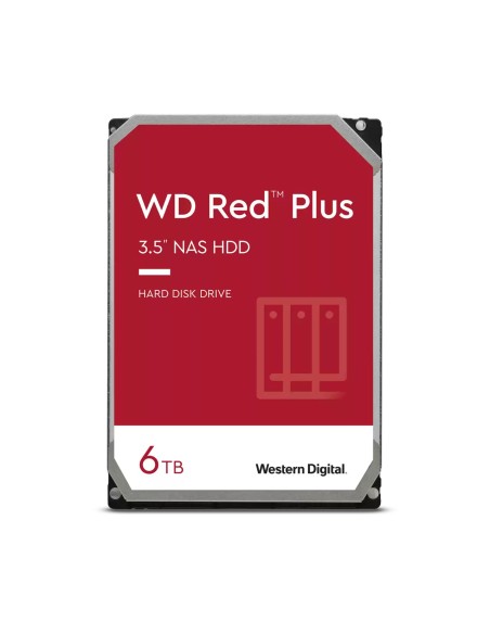 Red Plus WD60EFPX disco duro interno 3.5" 6 TB Serial ATA III
