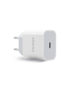 Cargador USB-C P?3.0 1 Puerto 1x USB-C 20 W, Blanco