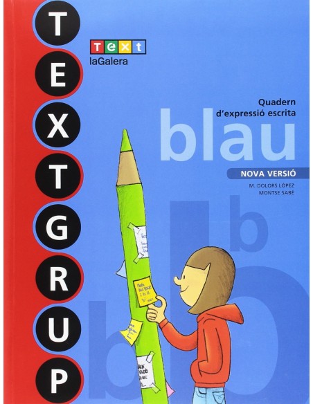 QUADEXPRESSIO ESCRITA 2NPRIMTEXTGRUP BLAU