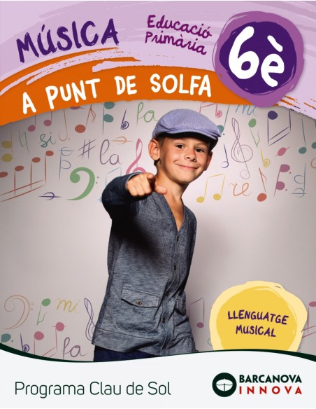 QUADERN A PUNT DE SOLFA 6E PRIMARIA CLAU DE SOL