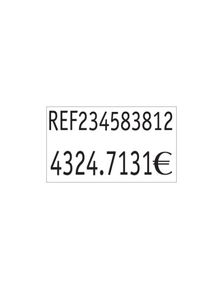 ETIQ.PRECIOS PRYSE REM.26x16 BLANCO