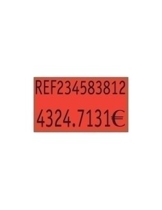 ETIQ.PRECIOS PRYSE REM.26x16 NARANJA