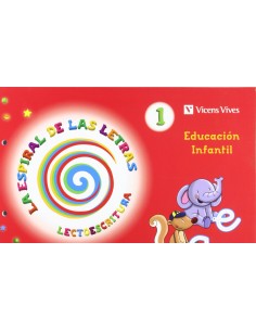11LECTOESCRITURA 1ESPIRAL DE LETRAS INFANTIL
