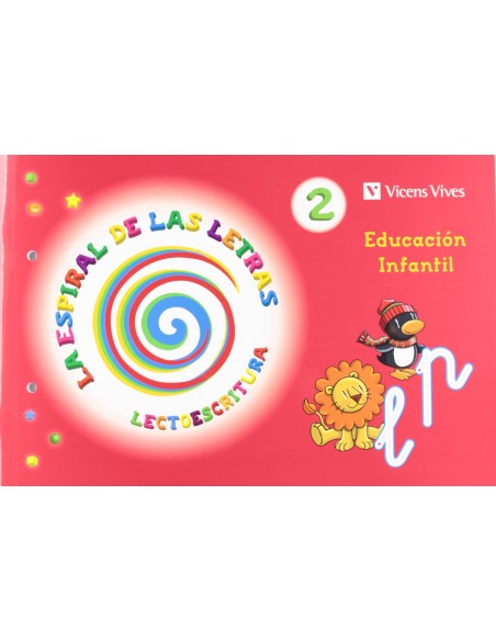 11LECTOESCRITURA 2ESPIRAL DE LETRAS INFANTIL