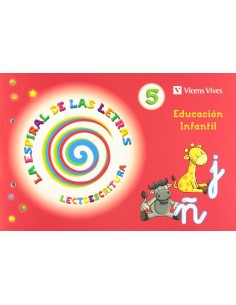 11LECTOESCRITURA 5ESPIRAL DE LETRAS INFANTIL