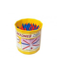 Bote 200 punzon pequeno picado punta plastico