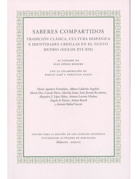 SABERES COMPARTIDOS