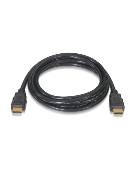Cable HDMI V2.0 Premium alta velocidad / HEC 4k@60Hz 18Gbps con repetidor, A/M-A/M, Negro, 10 m