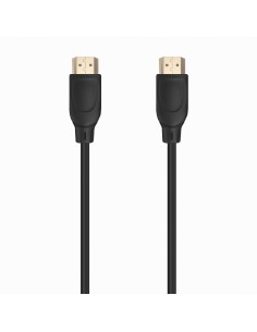 Cable HDMI V2.0 Premium Alta Velocidad / Hec 4K@60Hz 18Gbps, A/M-A/M, Negro, 1.0m