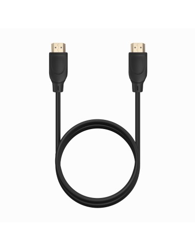 Cable HDMI V2.0 Premium Alta Velocidad / Hec 4K@60Hz 18Gbps, A/M-A/M, Negro, 1.0m