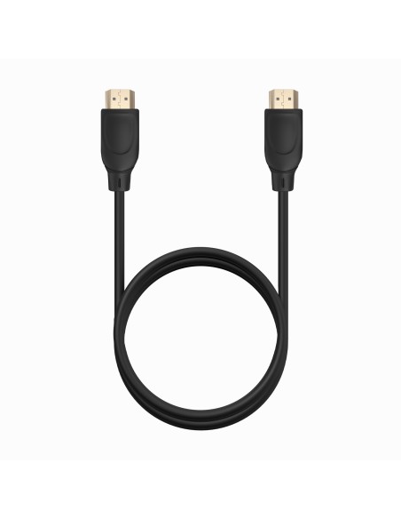 Cable HDMI V2.0 Premium Alta Velocidad / Hec 4K@60Hz 18Gbps, A/M-A/M, Negro, 1.0m