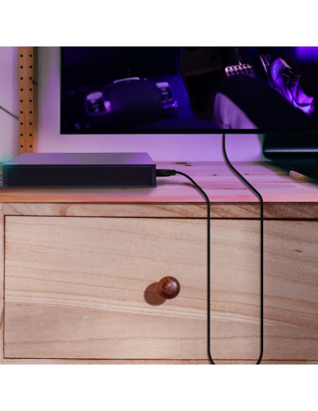 Cable HDMI V2.0 Premium Alta Velocidad / Hec 4K@60Hz 18Gbps, A/M-A/M, Negro, 1.0m