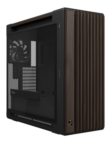 ProArt PA602 Wood Edition Modern Black - Tempered Glass Panel Midi Tower Negro, Madera
