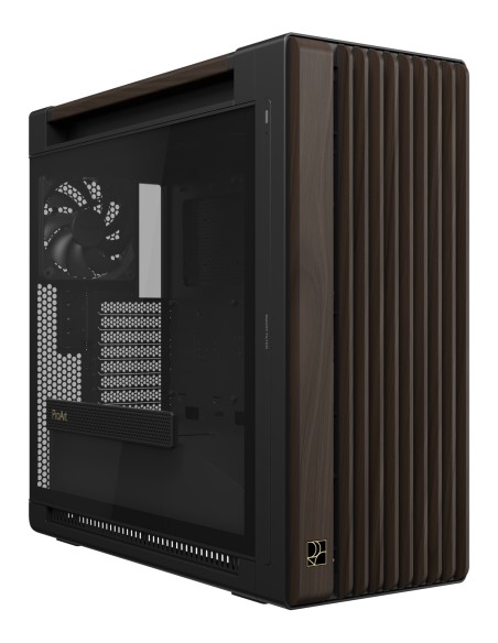 ProArt PA602 Wood Edition Modern Black - Tempered Glass Panel Midi Tower Negro, Madera