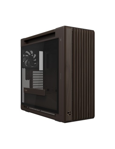 ProArt PA602 Wood Edition Retro Brown - Tempered Glass Panel Midi Tower Marrón