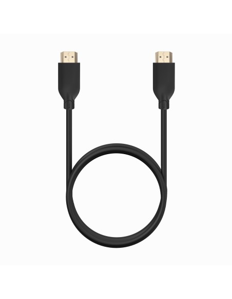 Cable HDMI V2.0 CCS Premium Alta Velocidad / Hec 4K@60Hz 18Gbps, A/M-A/M, Negro, 1.0m