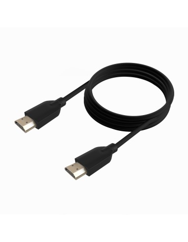 Cable HDMI V2.0 CCS Premium Alta Velocidad / Hec 4K@60Hz 18Gbps, A/M-A/M, Negro, 2.0m