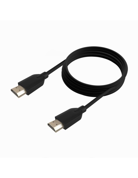 Cable HDMI V2.0 CCS Premium Alta Velocidad / Hec 4K@60Hz 18Gbps, A/M-A/M, Negro, 2.0m