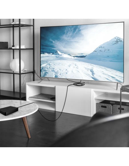 Cable HDMI V2.0 CCS Premium Alta Velocidad / Hec 4K@60Hz 18Gbps, A/M-A/M, Negro, 2.0m